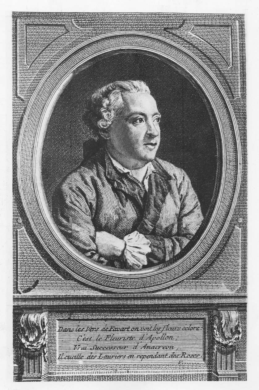 Charles Simon Favart af Claude Antoine Littrey de Montigny