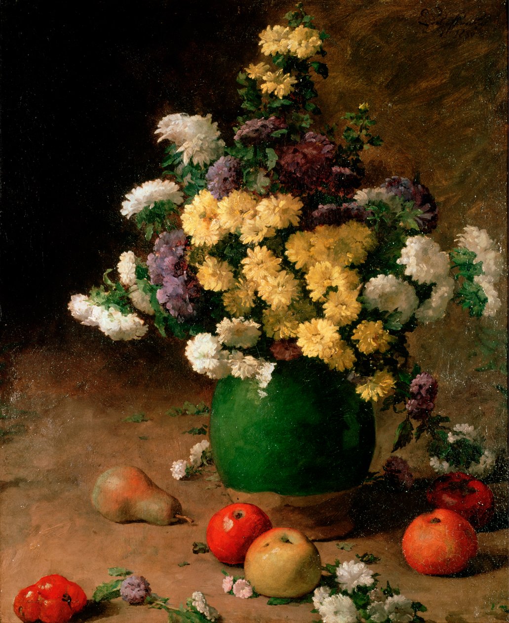 Blomster og frugt, 1880 af Claude Emile Schuffenecker