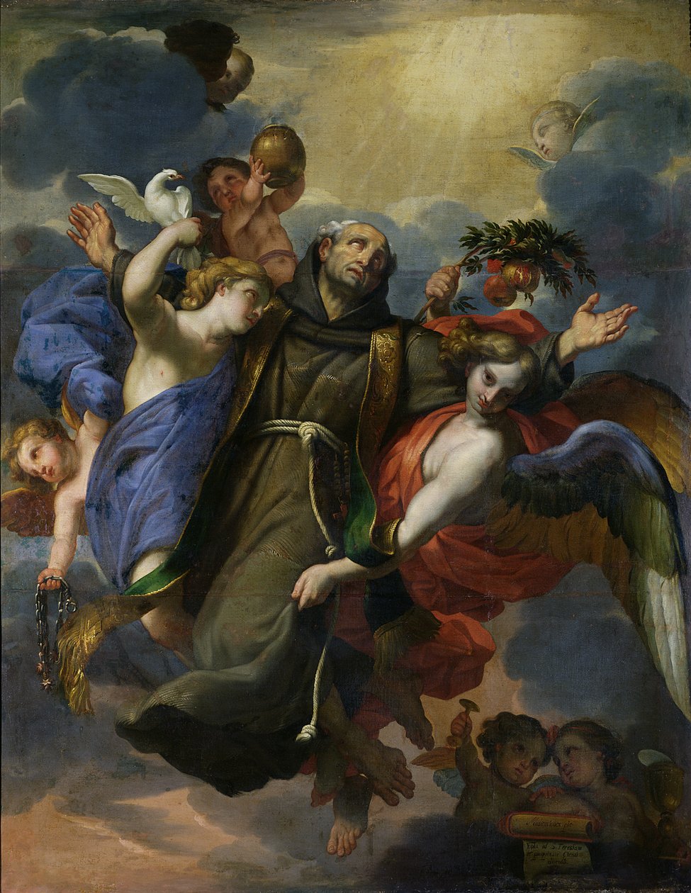 Skt. Peters ekstase af Alcantara (1499-1562) af Claude Francois
