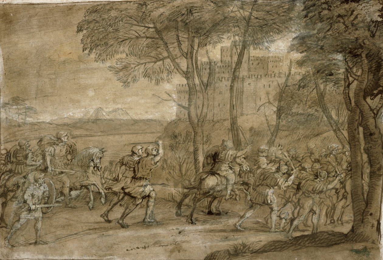 Angreb på et Citadel af Claude Lorrain