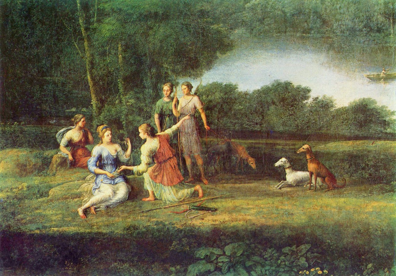 Egeria beweint Numa af Claude Lorrain