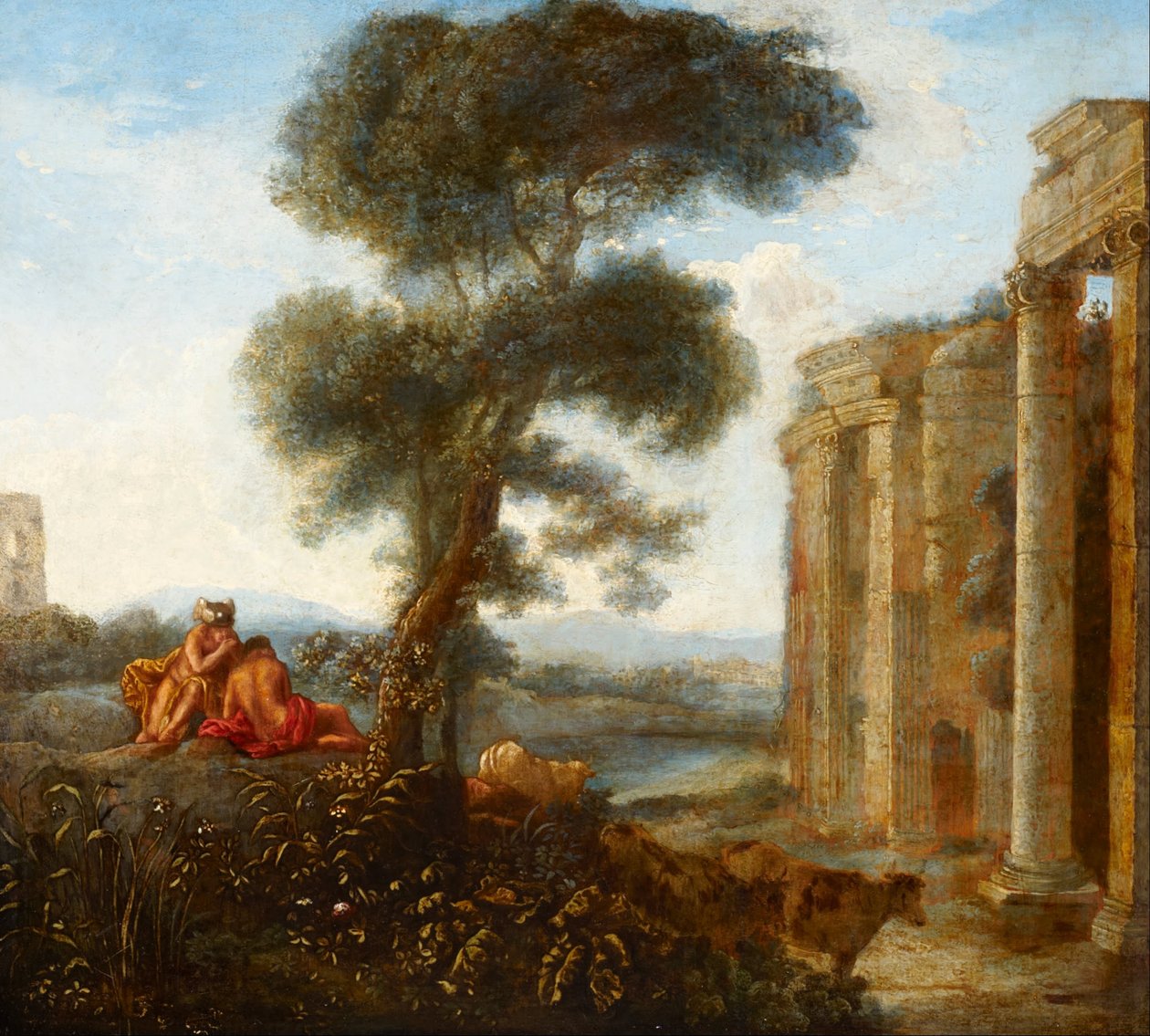 Merkur og Argus af Claude Lorrain