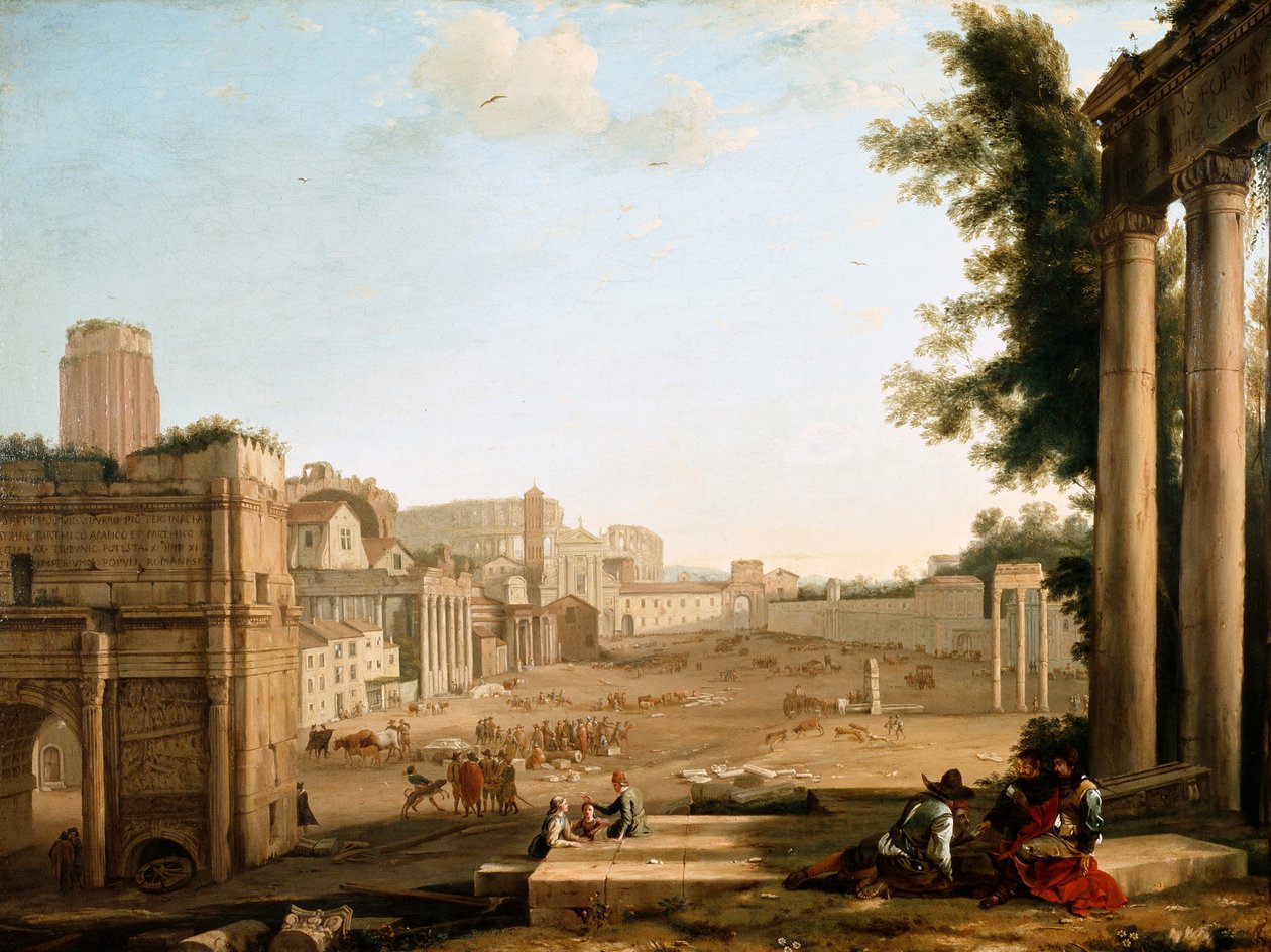Campo Vaccino, Rom af Claude Lorrain