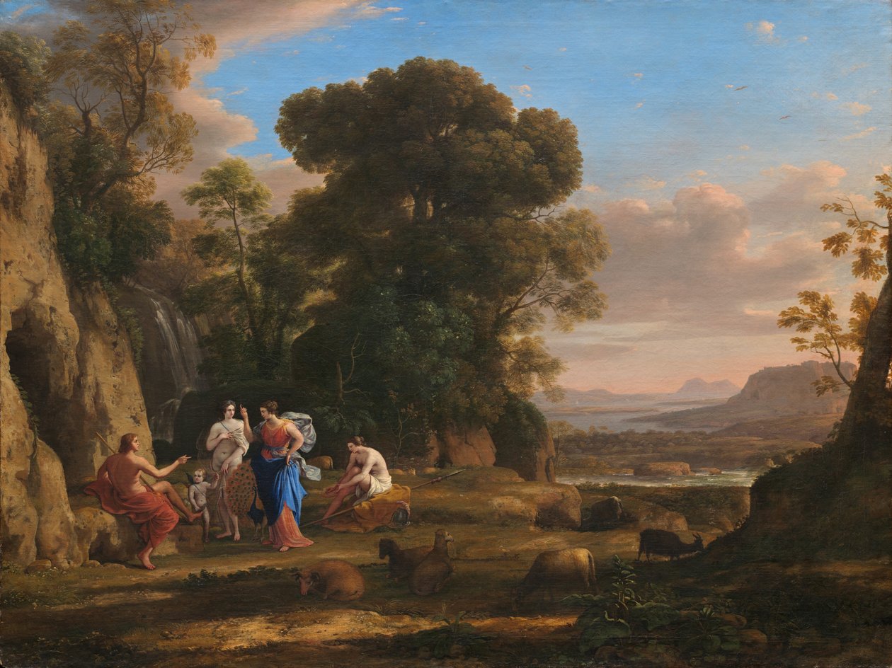 Dommen i Paris af Claude Lorrain