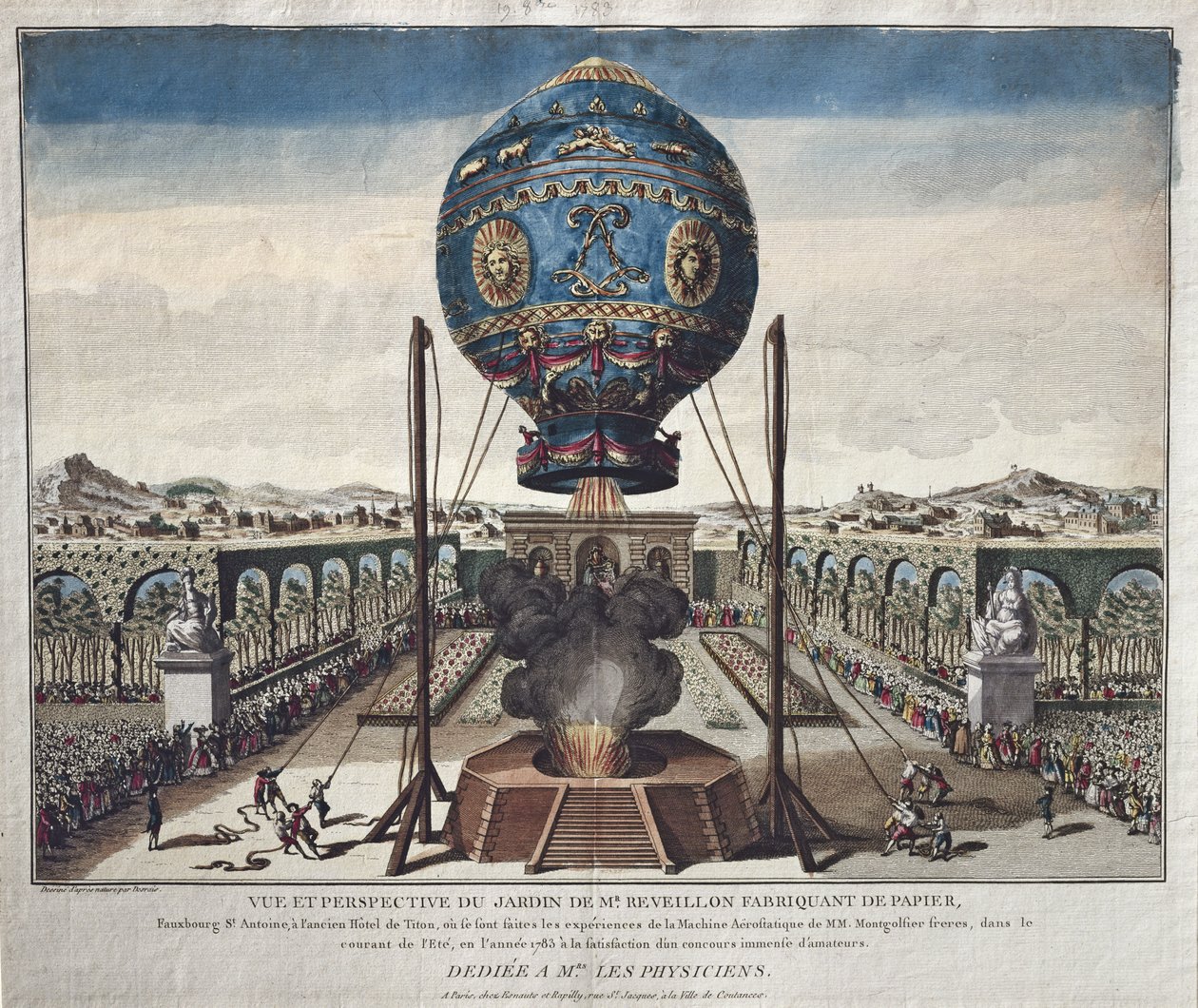 Udsigt til brødrene Montgolfier