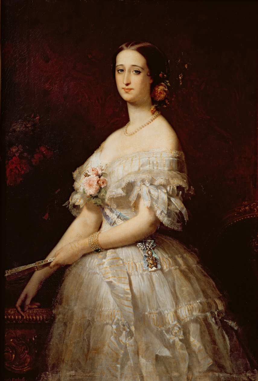 Kejserinde Eugenie af Claude Marie Dubufe