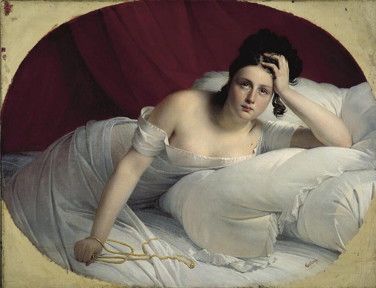 Les Regrets af Claude Marie Dubufe