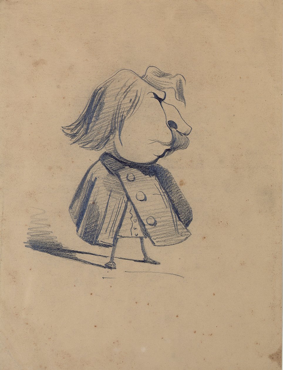 Alexandre Ursule Cellerier, called Felix, 1855-60 af Claude Monet