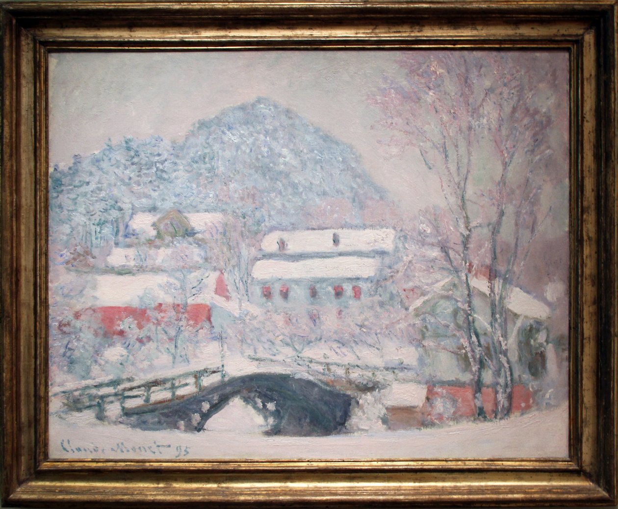 Ankomst til Normandietoget, Gare Saint-Lazare af Claude Monet