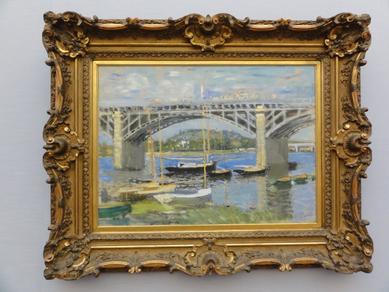 Argenteuil -broen over Seinen af Claude Monet