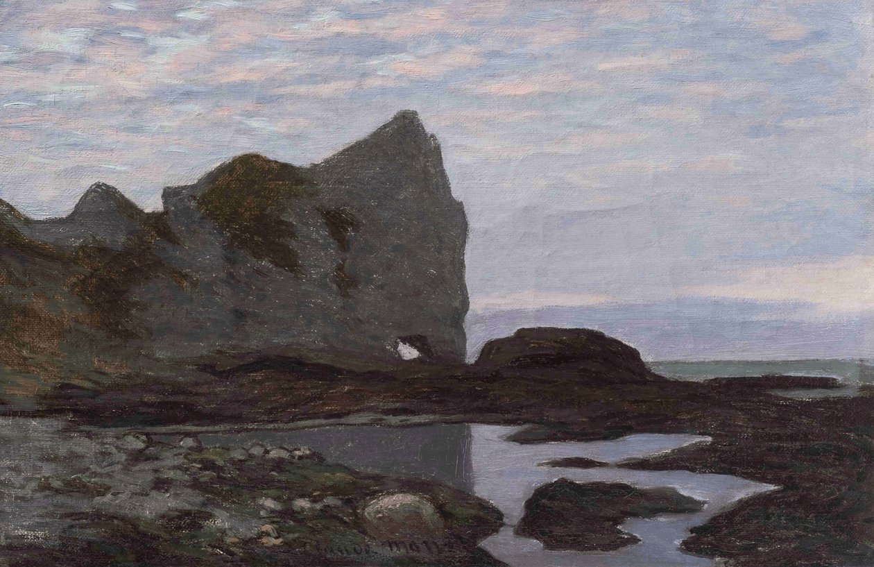 Etretat af Claude Monet