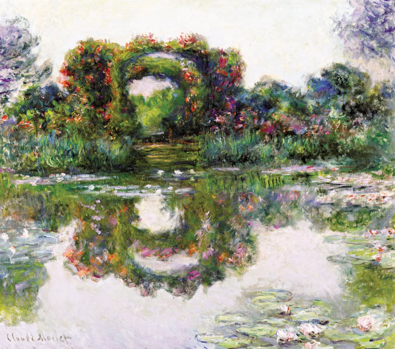 Blomstrende buer, Giverny.JPG af Claude Monet