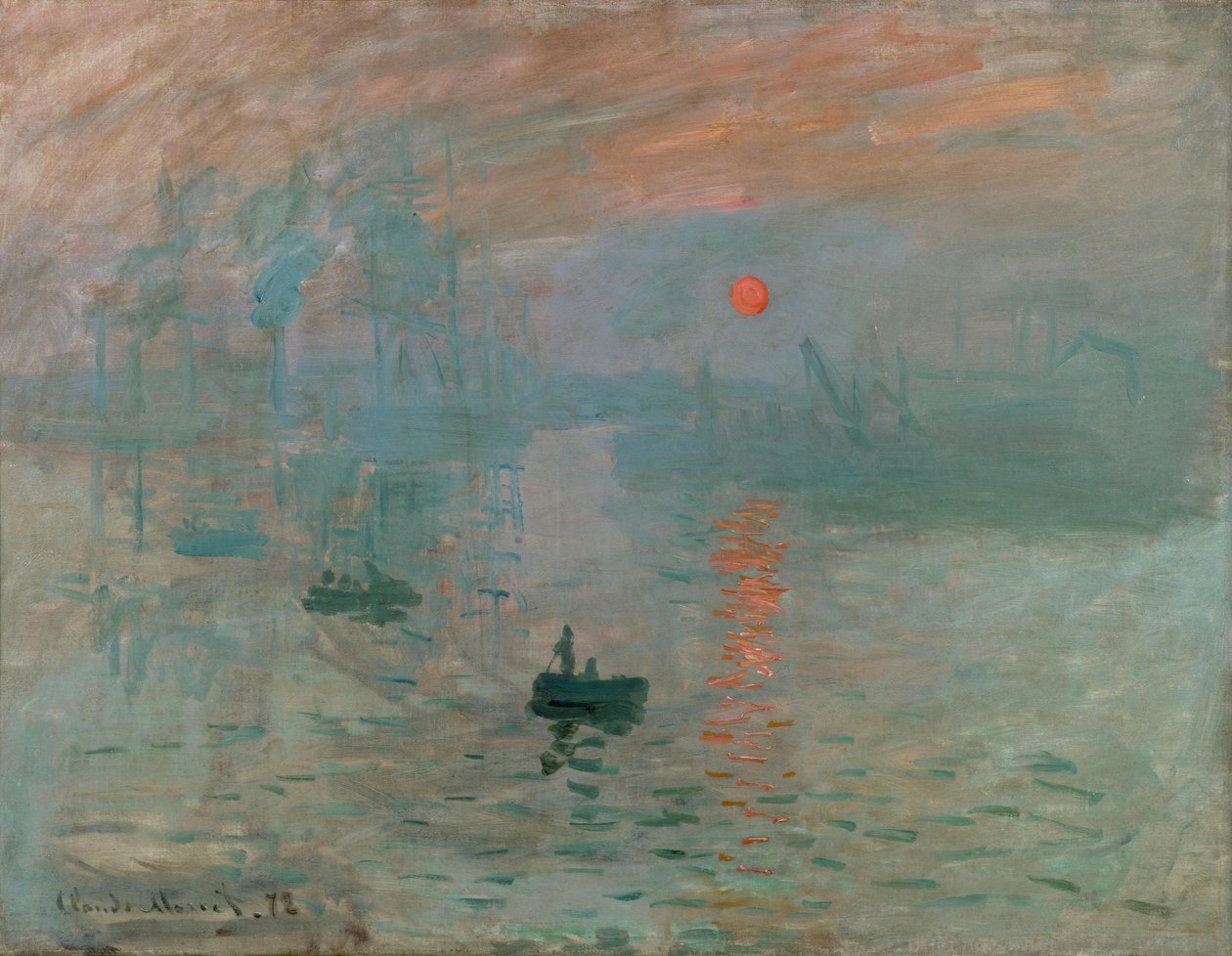 Indtryk, solopgang af Claude Monet