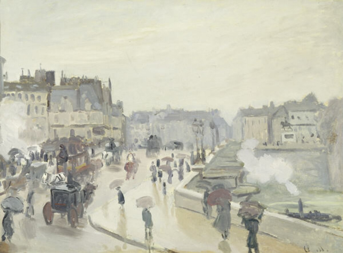 Den nye bro af Claude Monet