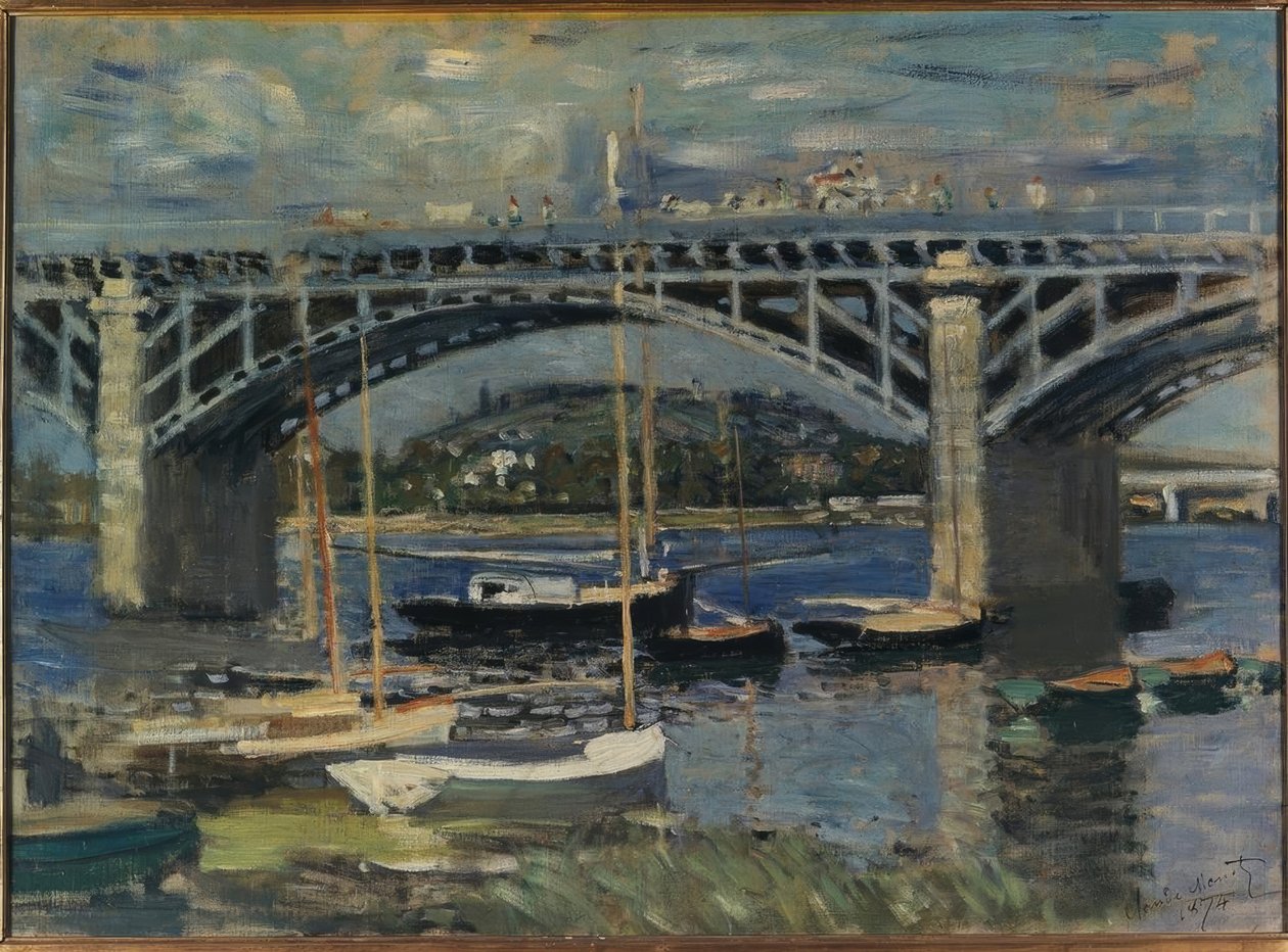 Argenteuil-broen af Claude Monet