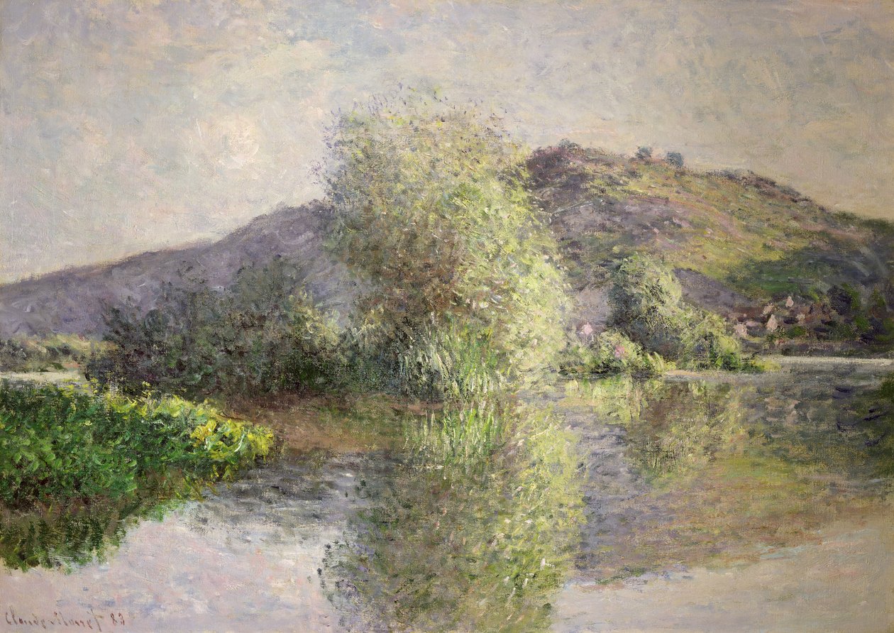 De små øer ved Port-Villez, 1883 af Claude Monet