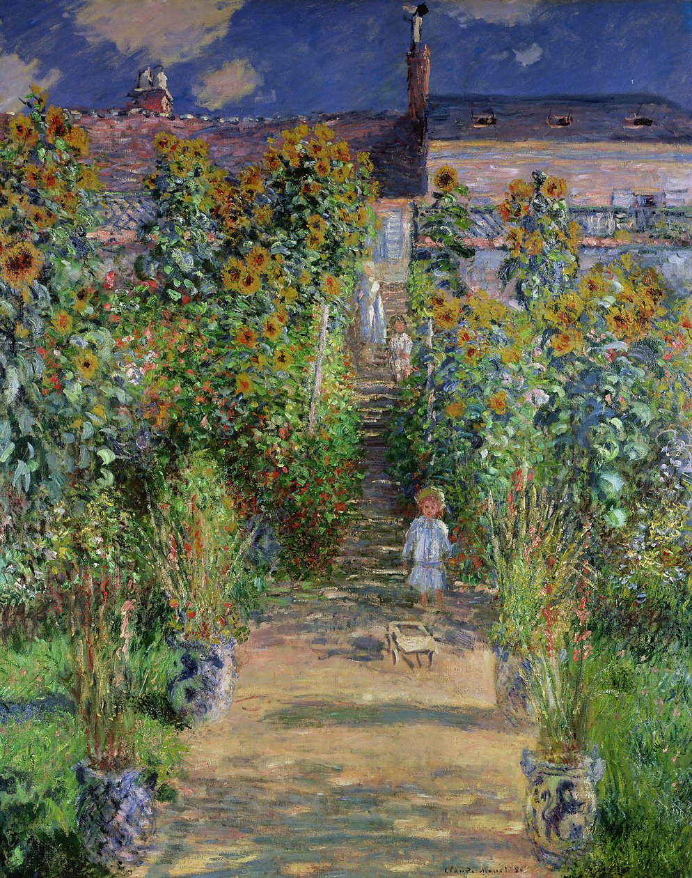 Monets have ved Vétheuil (1880) af Claude Monet