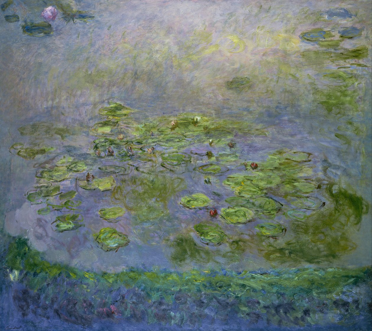 Nymphéas (vandliljer) af Claude Monet