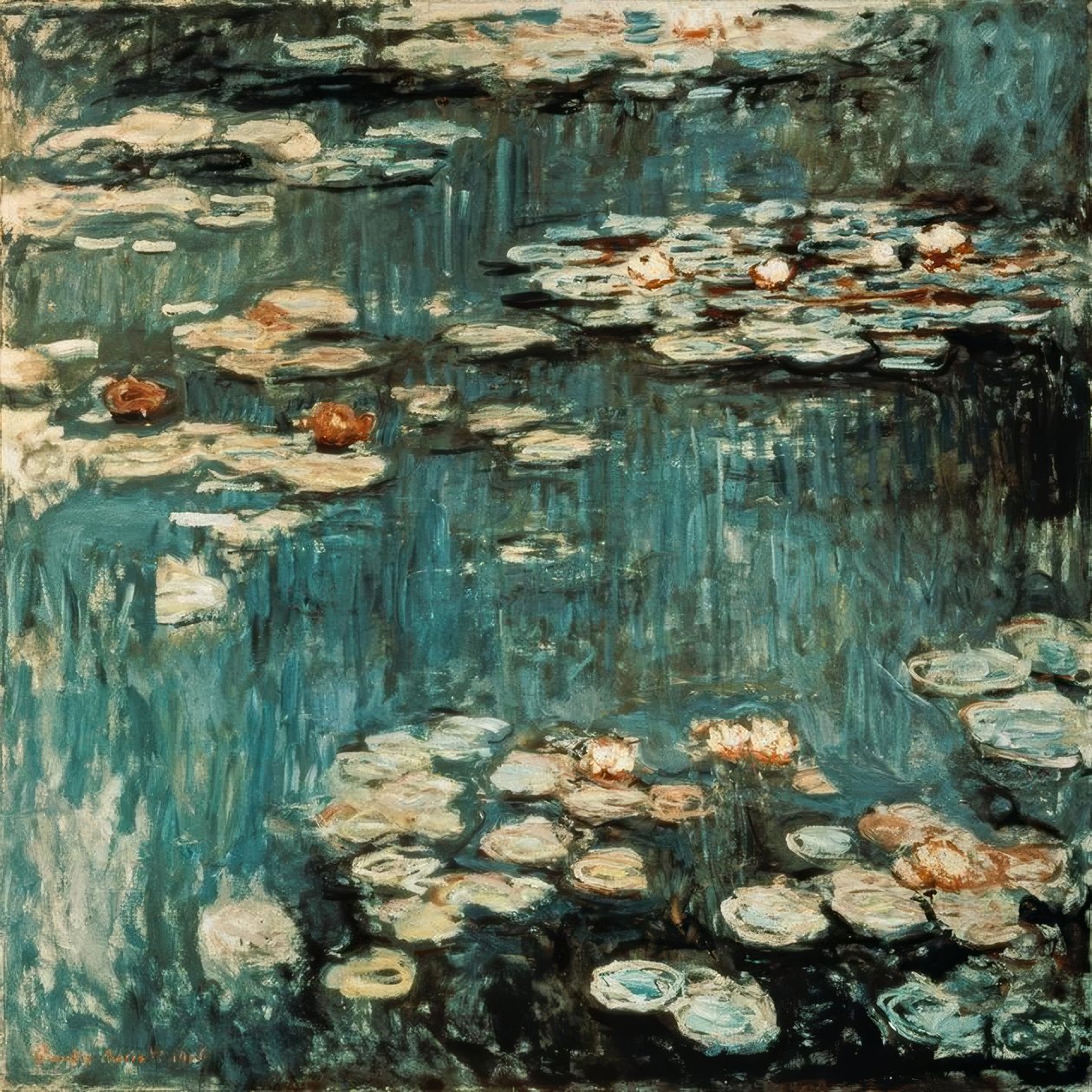Nymfeer af Claude Monet