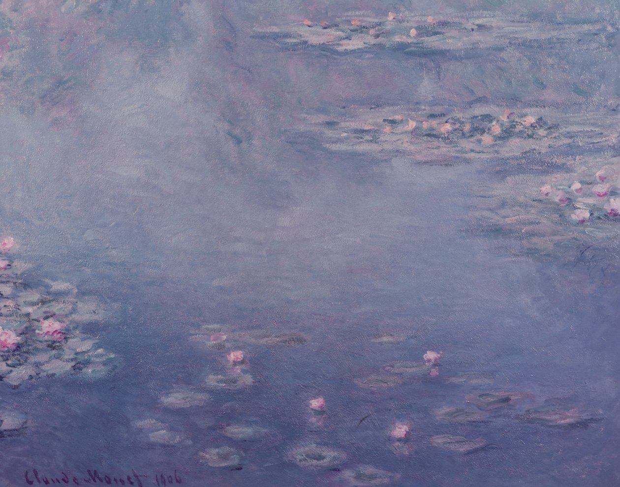 Nympheas, 1906 af Claude Monet