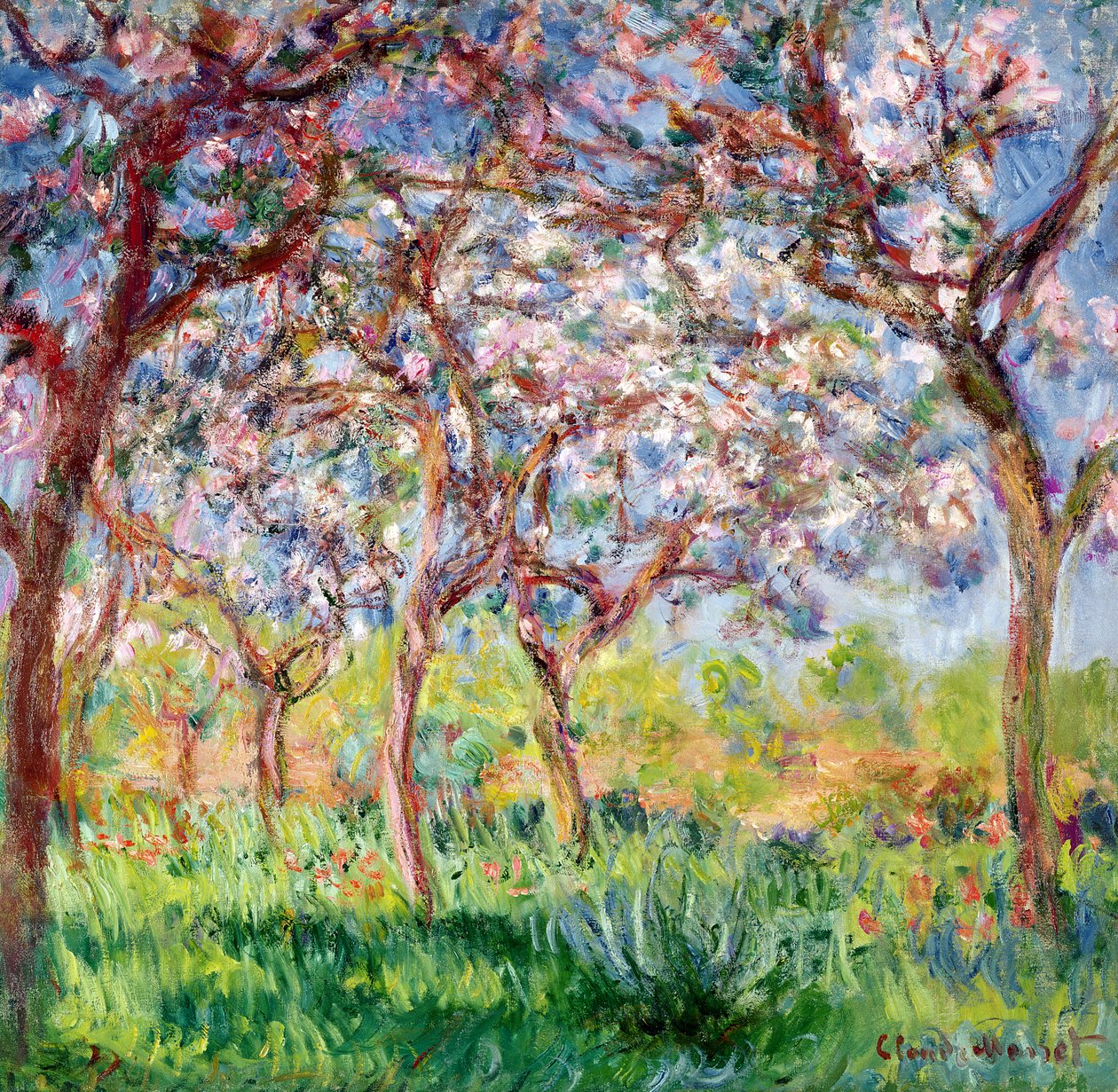 Forår i Giverny, 1903 af Claude Monet