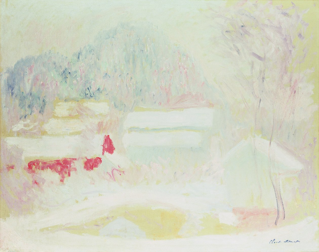 Sandviken, Norge, 1895 af Claude Monet
