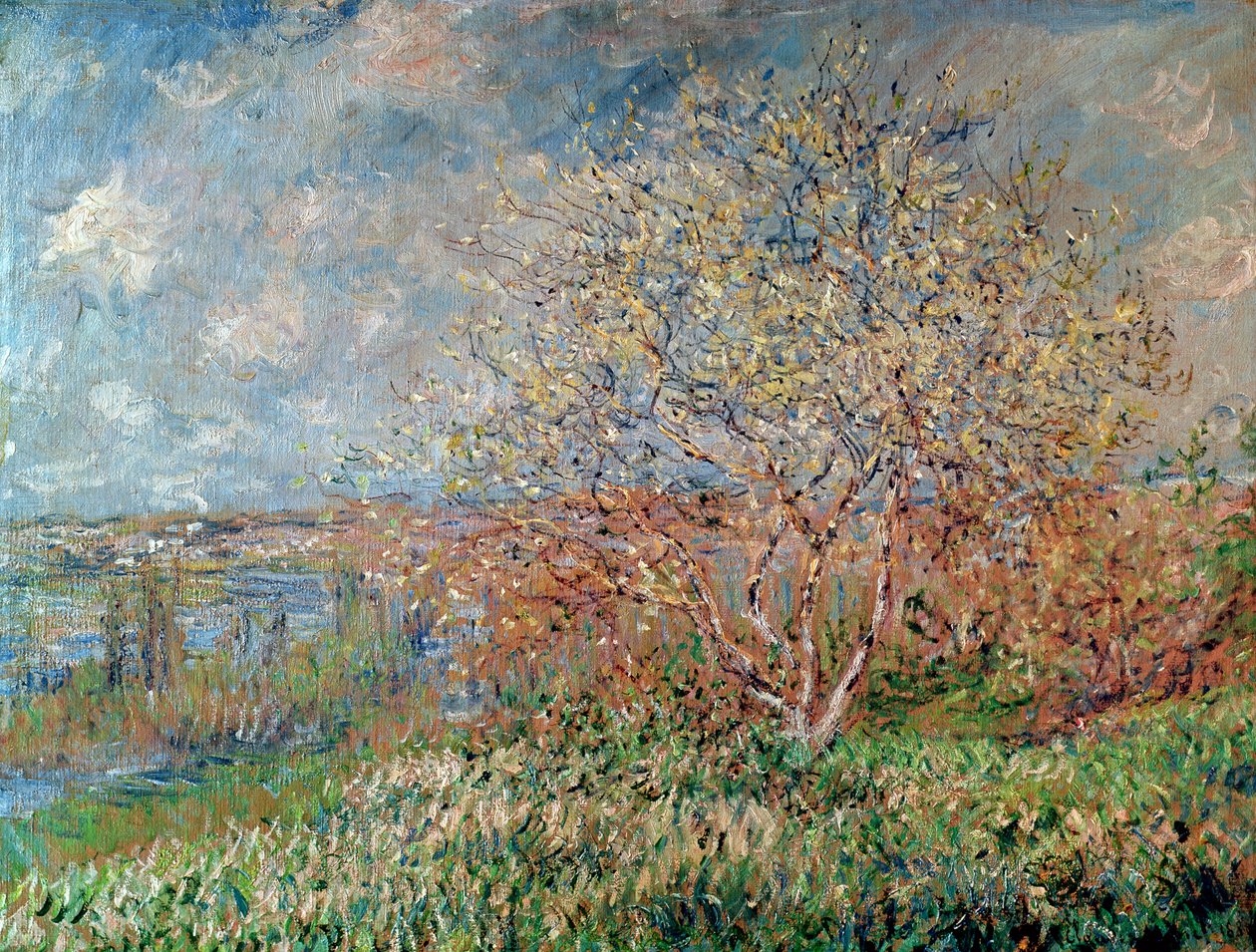 Forår, 1880-82 af Claude Monet