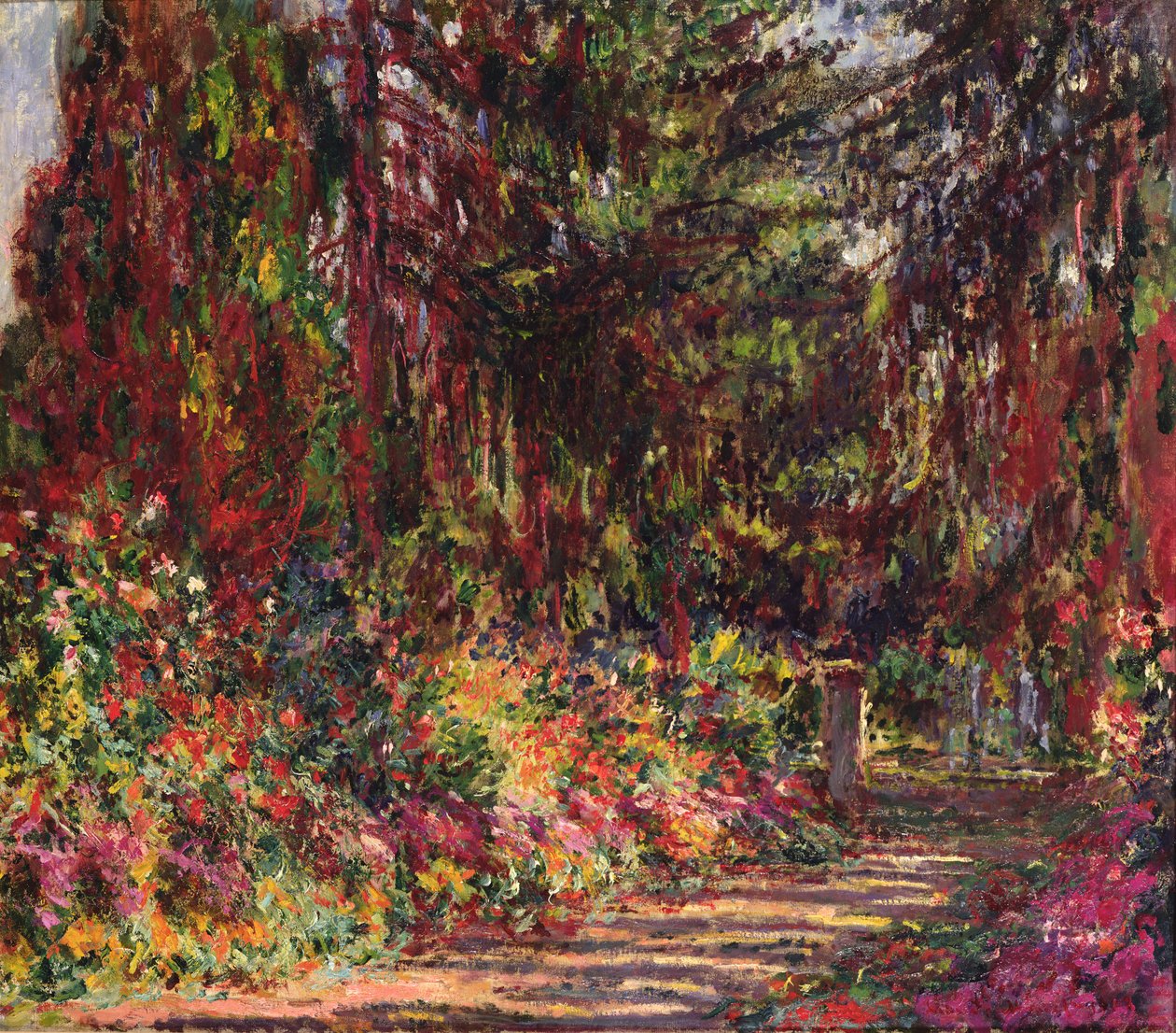 Havestien ved Giverny, 1902 af Claude Monet