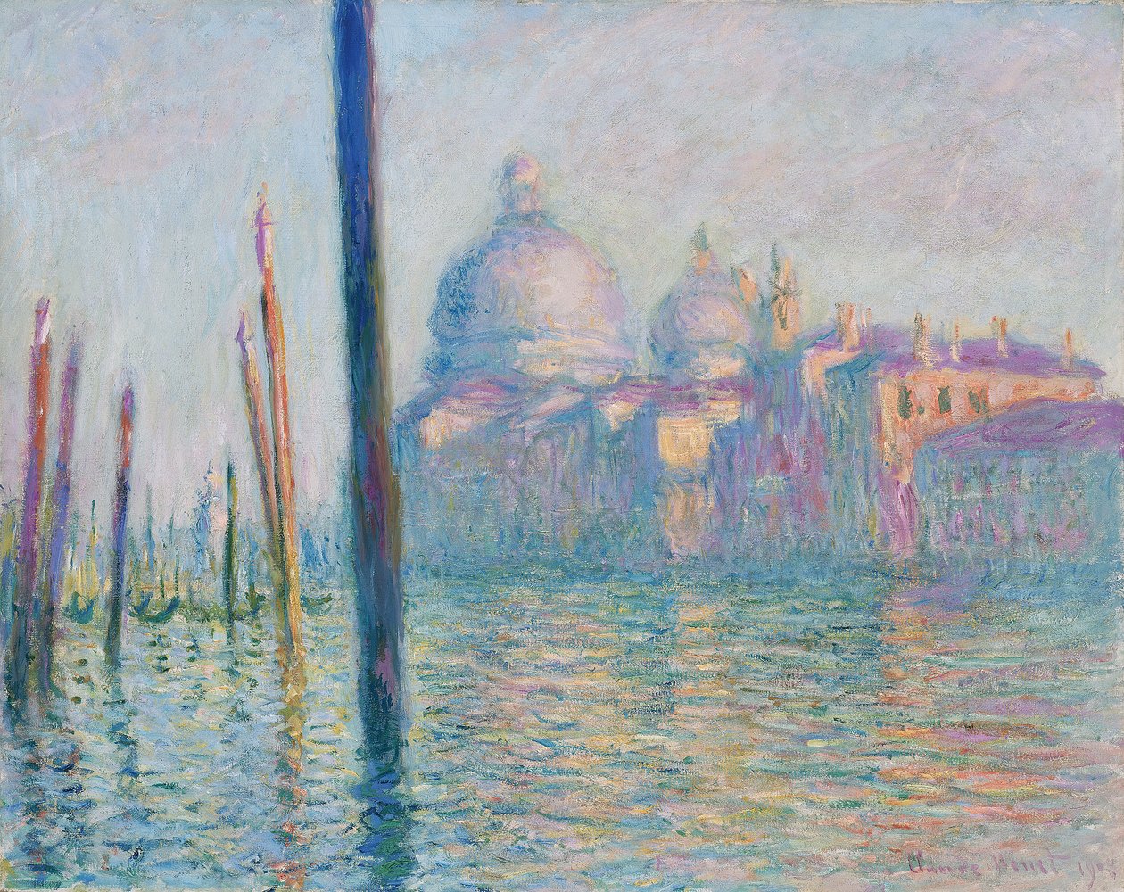 Grand Canal af Claude Monet
