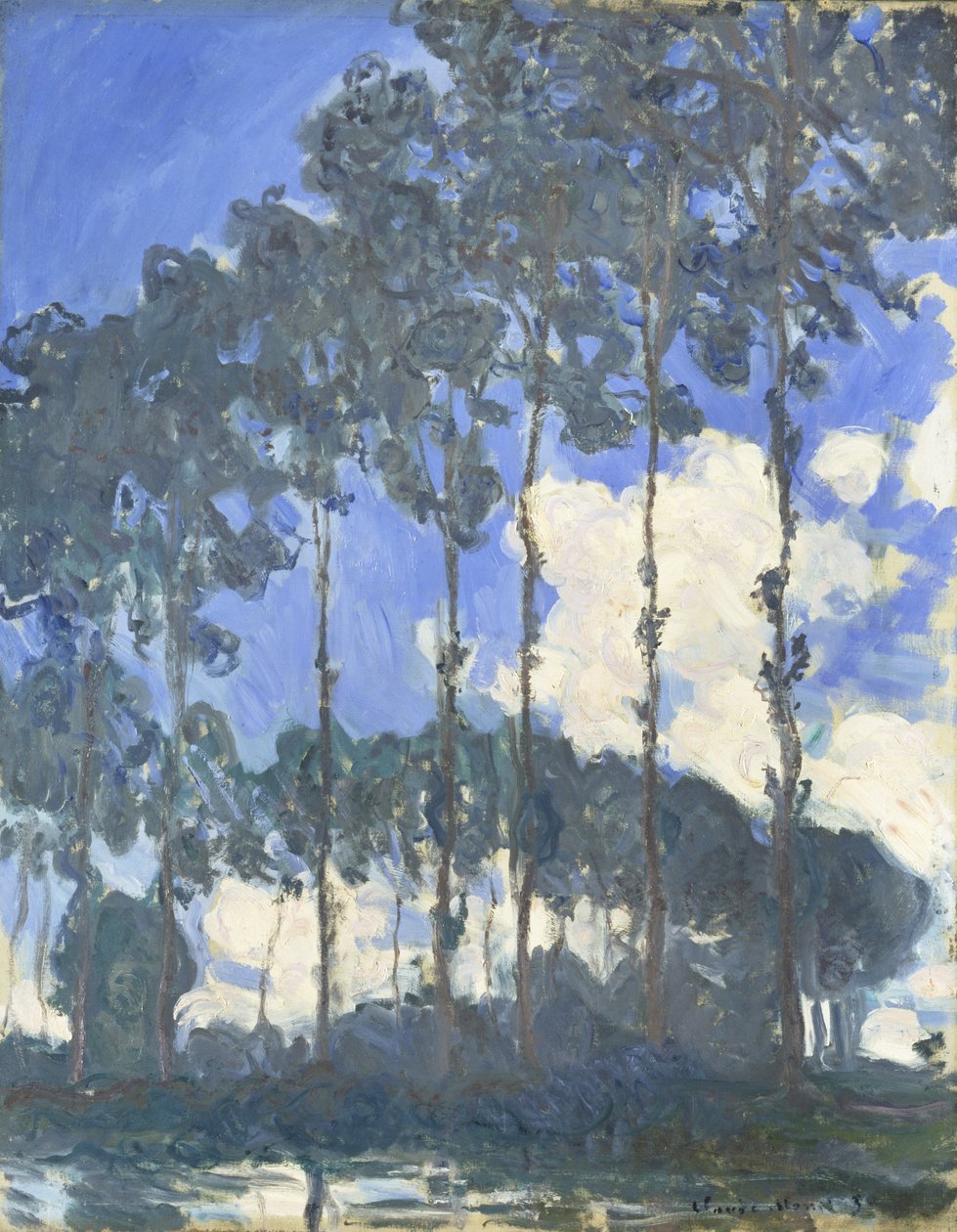The Magpie af Claude Monet