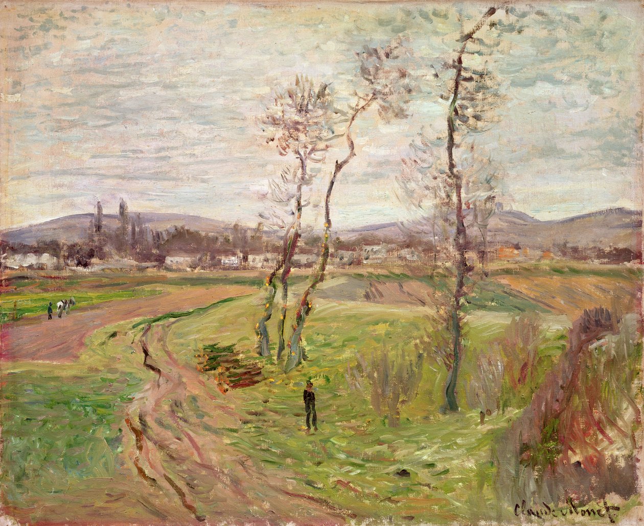 Sletten ved Gennevilliers, 1877 af Claude Monet