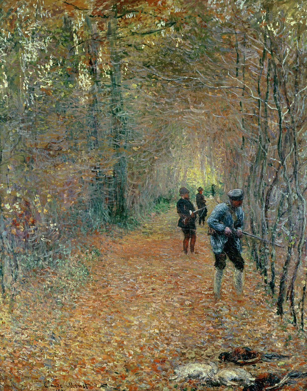 Skuddet, 1876 af Claude Monet