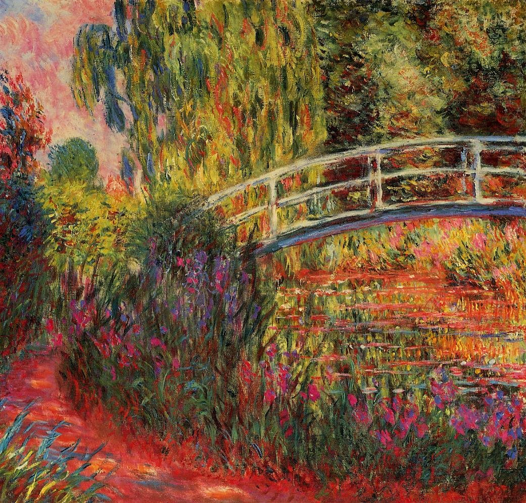 Vandliljedammen af Claude Monet