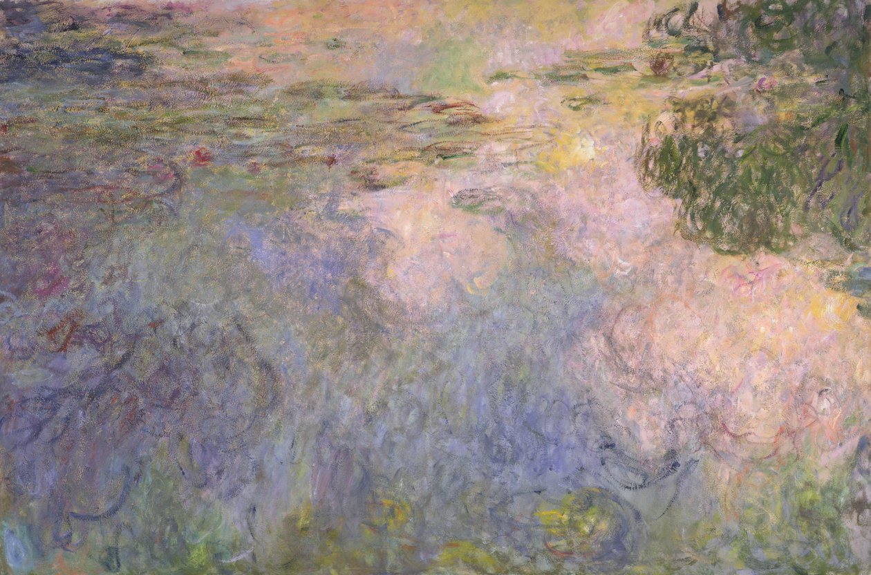 Åkandedammen, ca. 1917-20 af Claude Monet