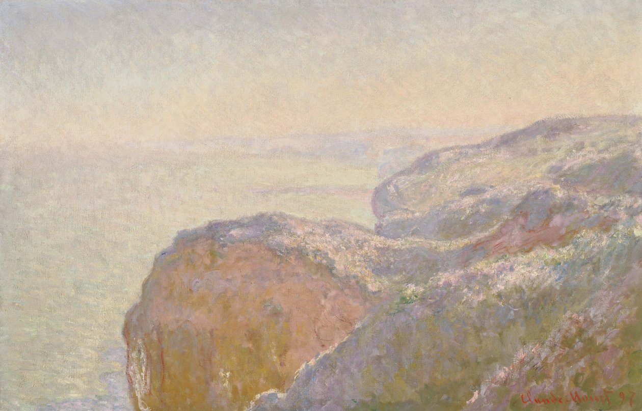 Val-Saint-Nicolas, nær Dieppe (morgen) af Claude Monet