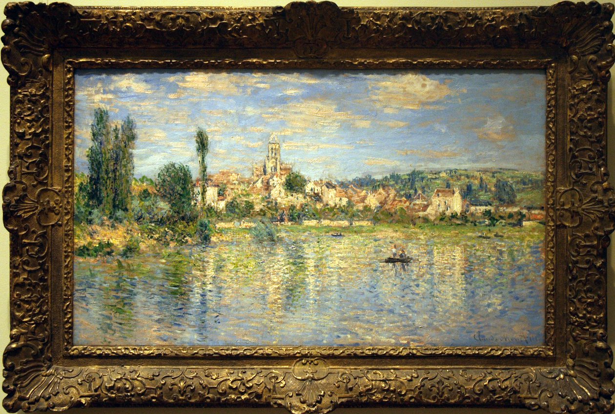 Vétheuil om sommeren af Claude Monet