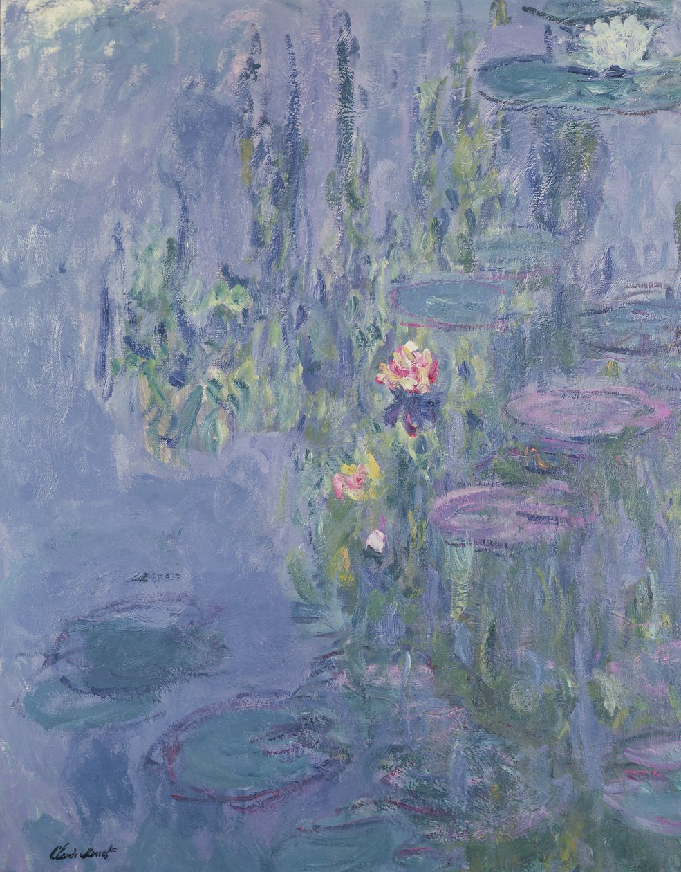 Åkander, 1907 af Claude Monet
