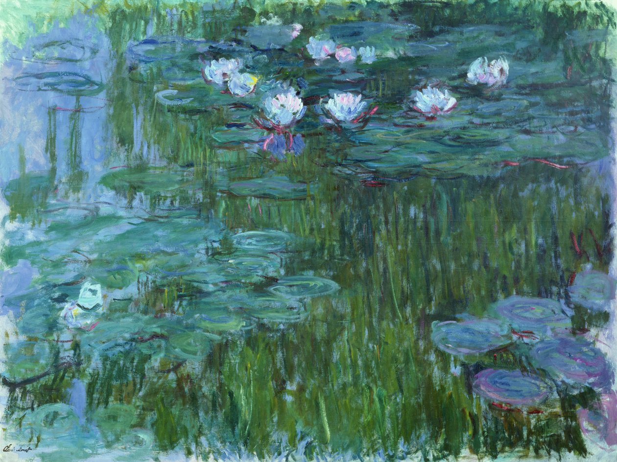 Åkander, 1914-17 (se detaljer 158601) af Claude Monet