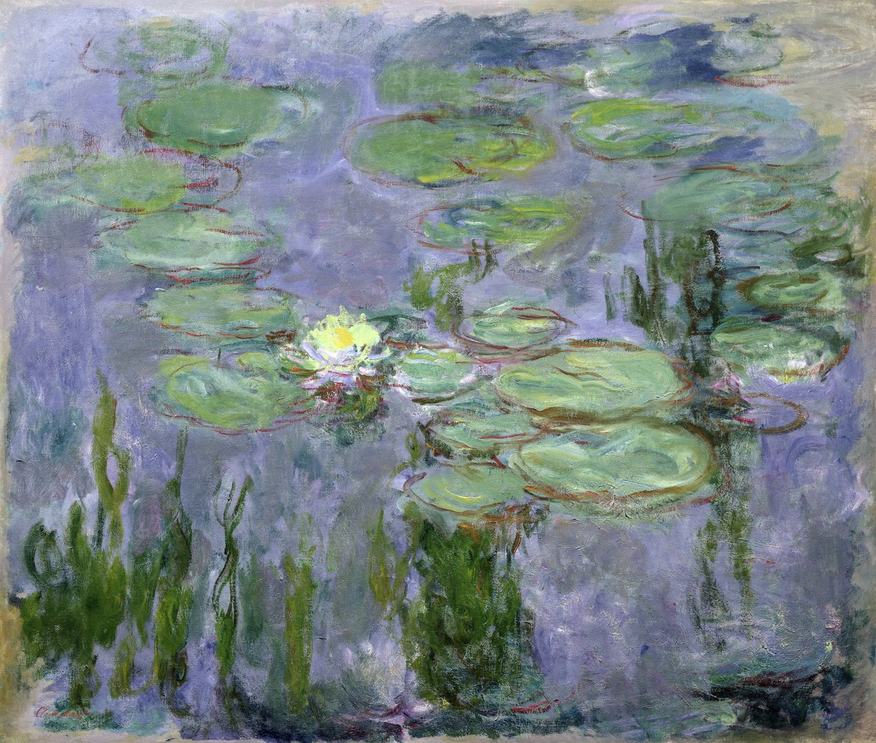 Åkander, 1915 af Claude Monet