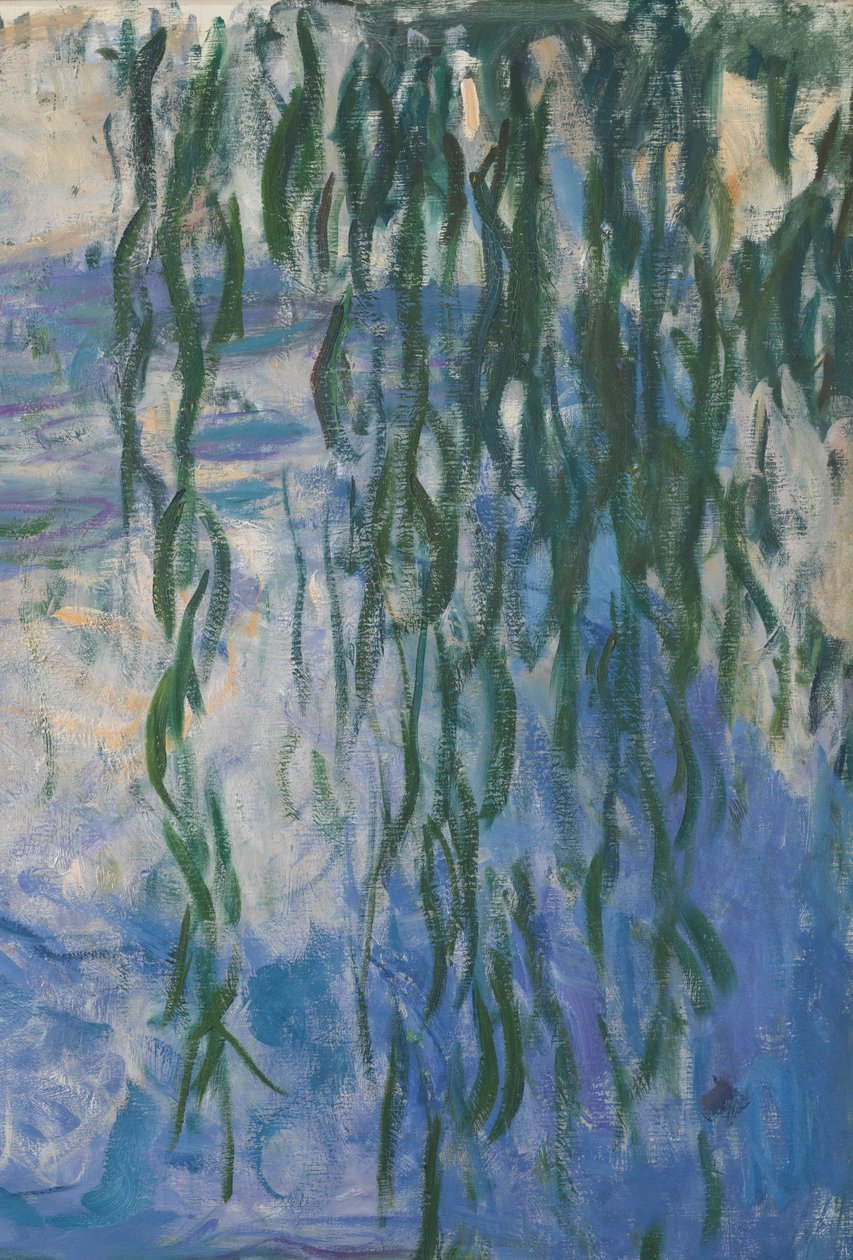 Åkander, 1916-19 olie på lærred detalje fra 161015 af Claude Monet