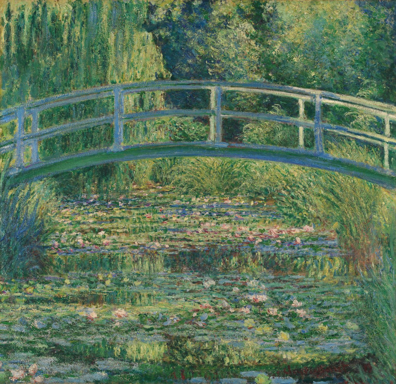 Åkandedam, 1899 af Claude Monet
