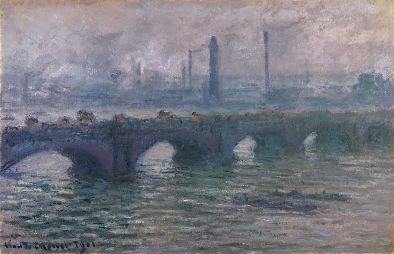 Waterloo Bridge, 1901 af Claude Monet