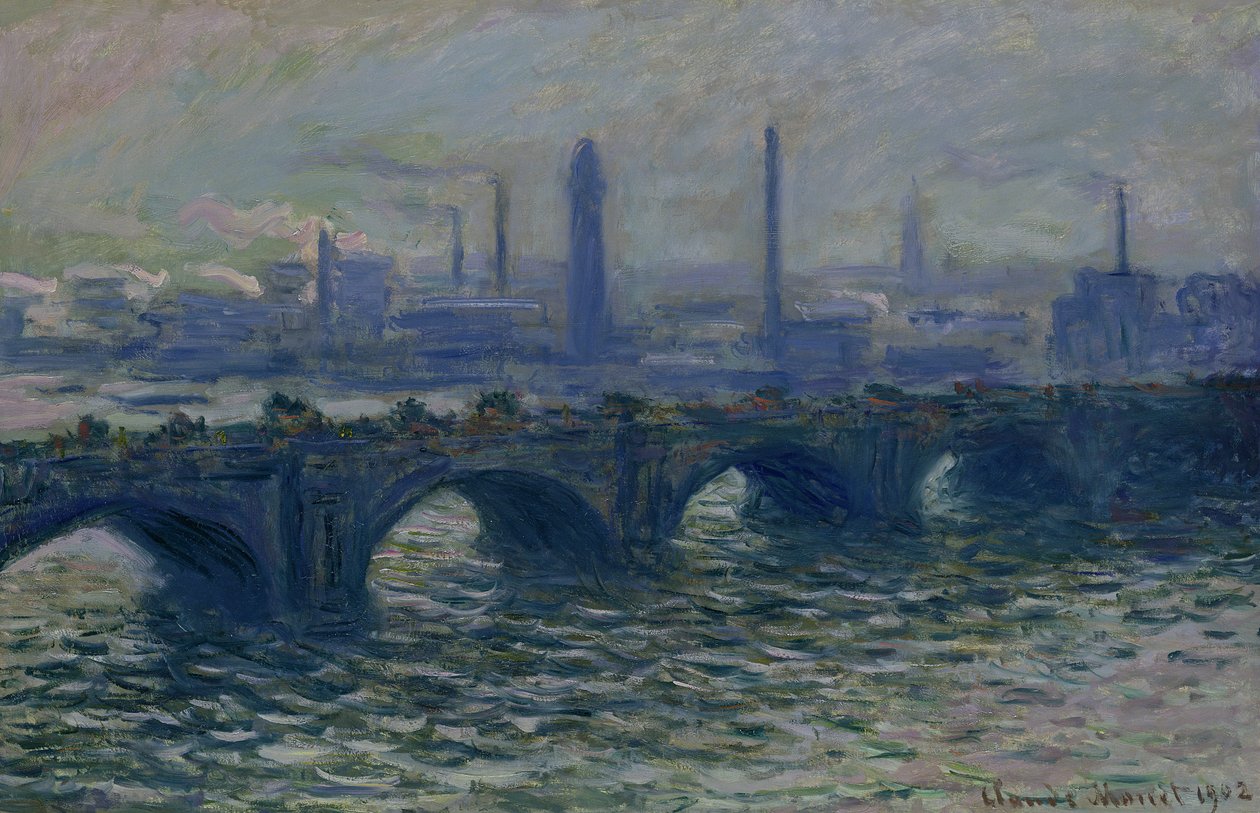 Waterloo Bridge, 1902 af Claude Monet