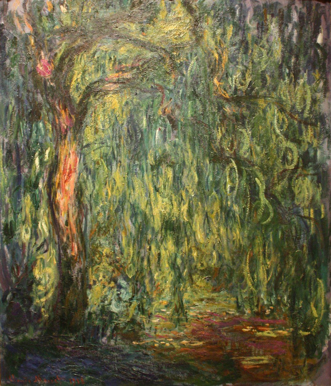 Grædende pil af Claude Monet