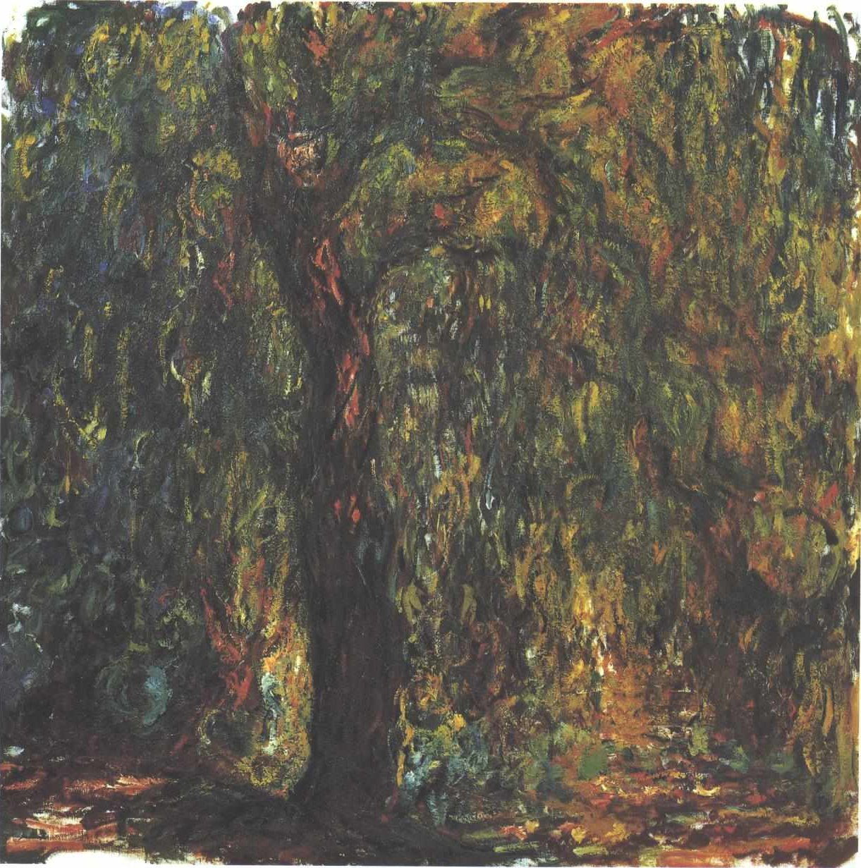 Grædende pil af Claude Monet