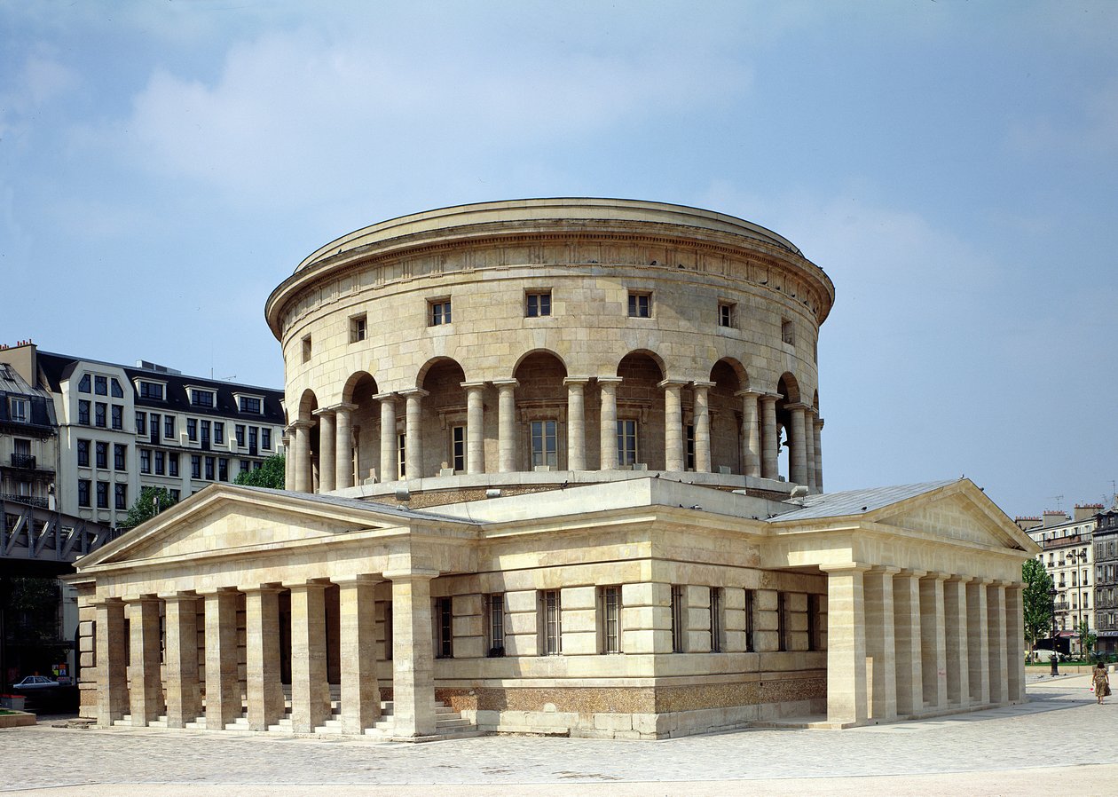 The Barriere de La Villette, 1784-87 (se også 75748) af Claude Nicolas Ledoux