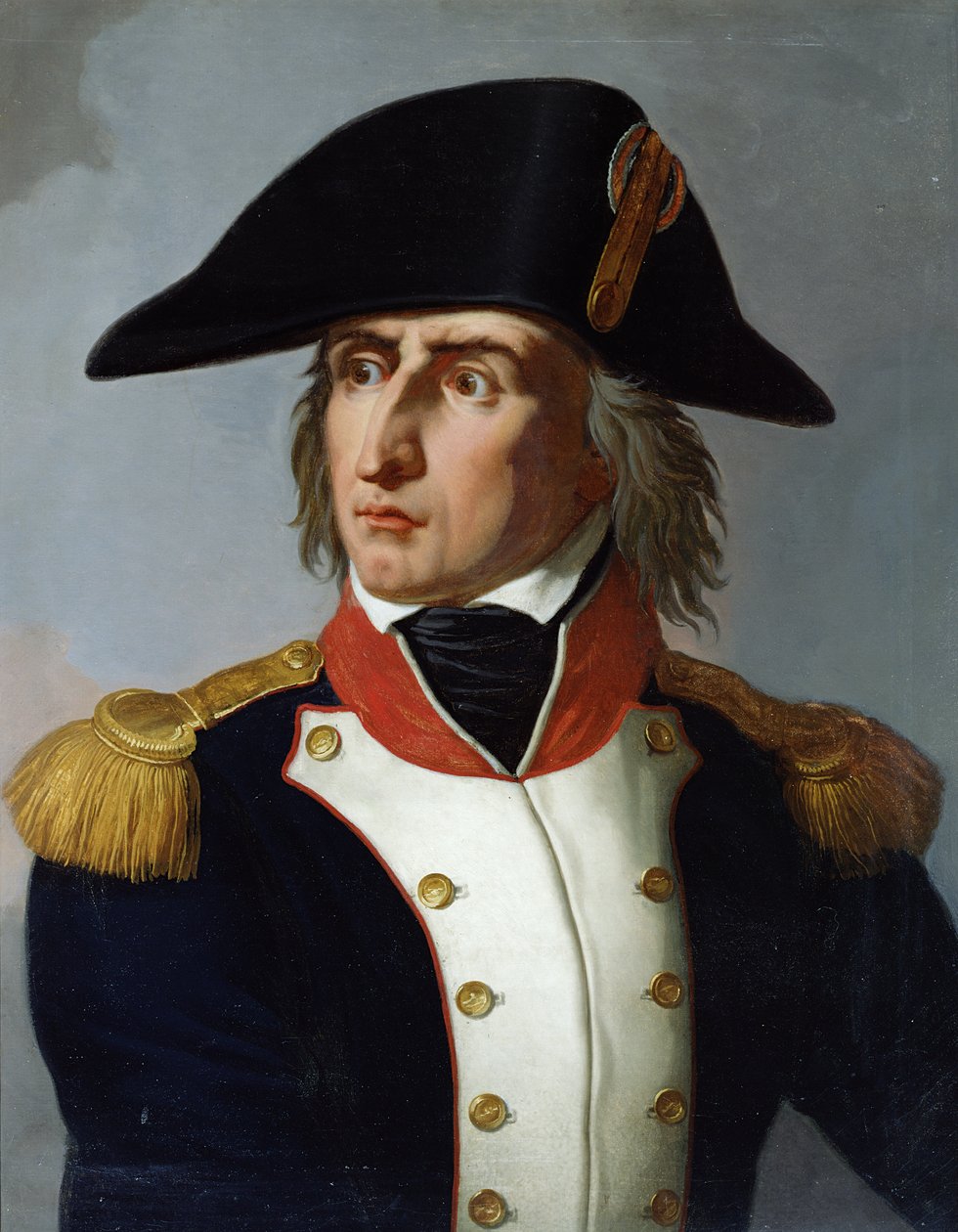 Charles-Pierre-Francois Augereau (1757-1816) hertug af Castiglione af Claude Noel Thevenin