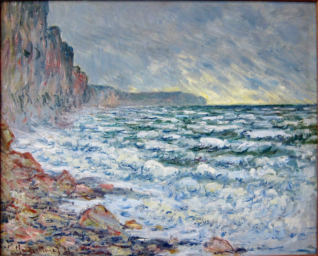 Haven muma monet fecamp af Claude Monet