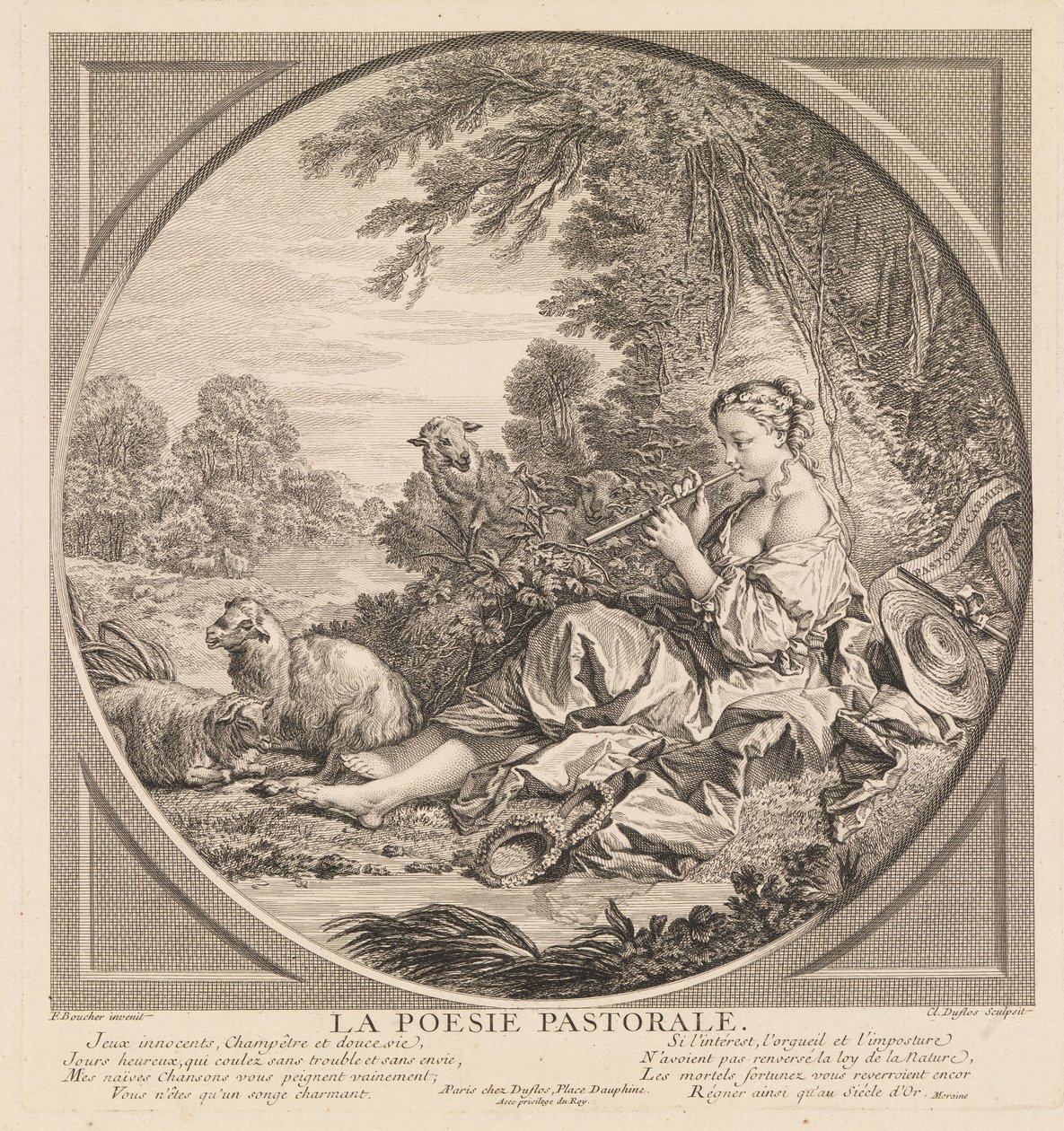 Den pastorale poesi af Claude Agustin Duflos