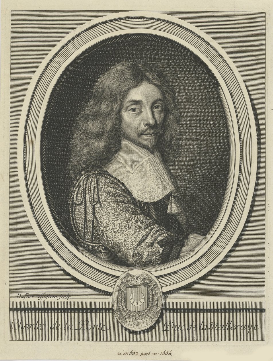 Charles de la Porte, hertug af La Meilleraye 1602-1664, ca 1690. af Claude Duflos